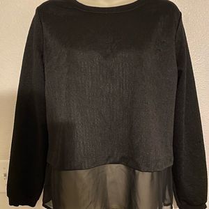 Joe Boxer pretty black tee.